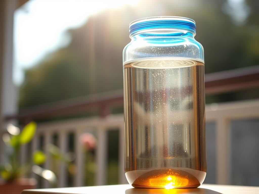 Água Energizada com a Luz do Sol: Benefícios, Como Fazer e Como Funciona