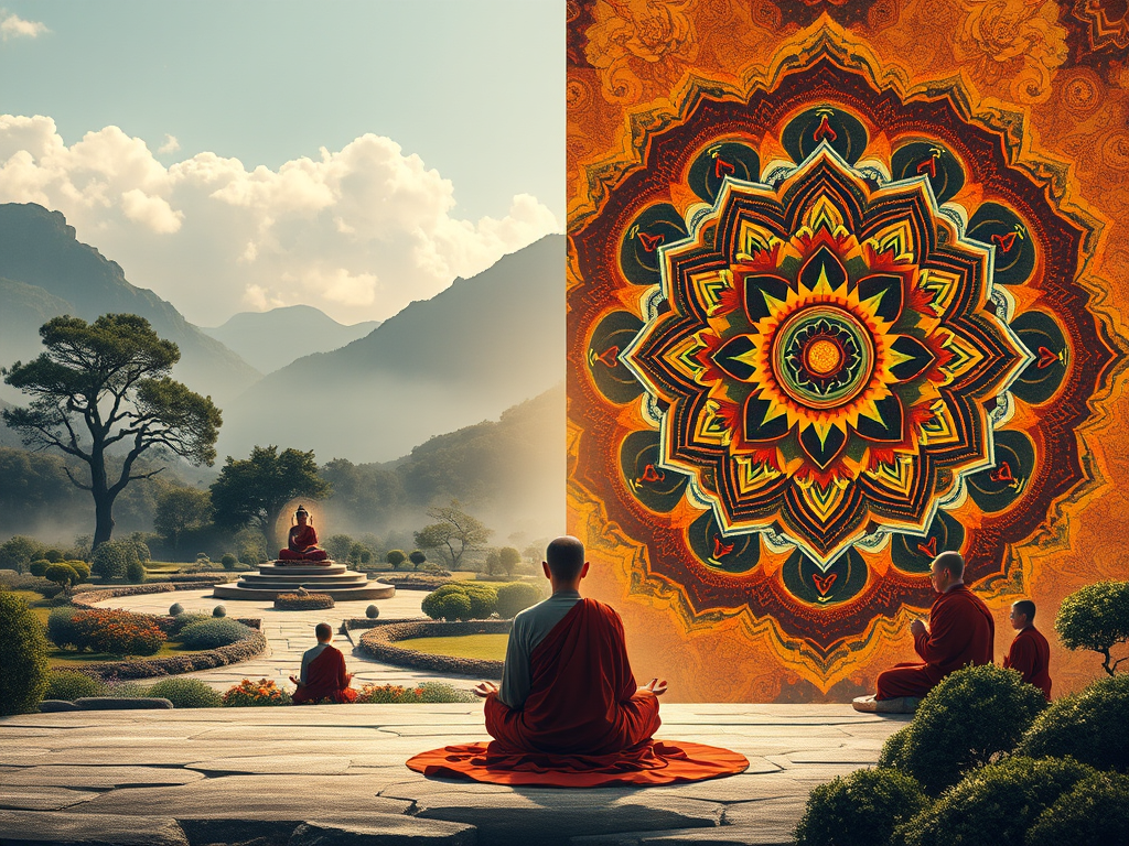 Budismo Zen e Tibetano: Entenda as 5 Principais Diferenças e Filosofias